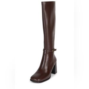 Jeffrey Campbell Brown Findlay Knee High Boots